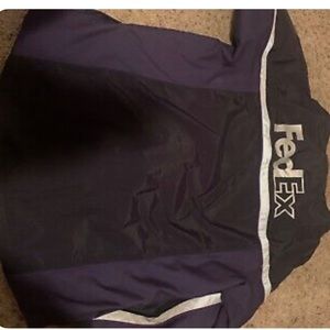 FedEx Stan Herman VF Imagewear Reflective Full Zip Hooded Coat Jacket Size 2XL
